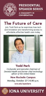 Iona - new ad 3 Todd Park, up Oct. 14, 2025