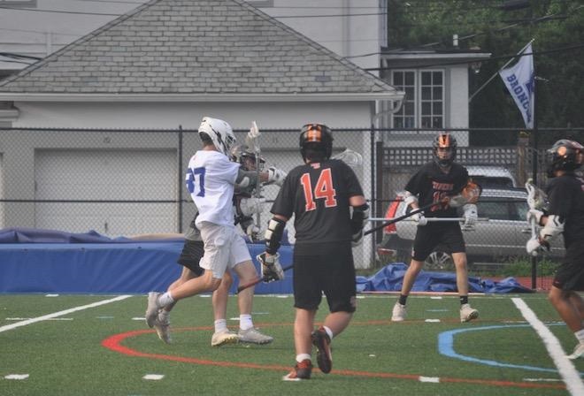 Spencer McCormick in the quarterfinal against Croton Harmon